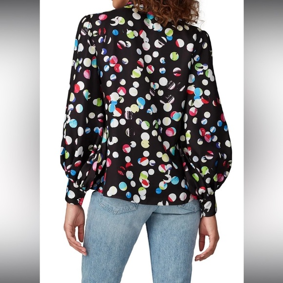 Hunter Bell Finley Silk Blouse - Picture 2 of 8